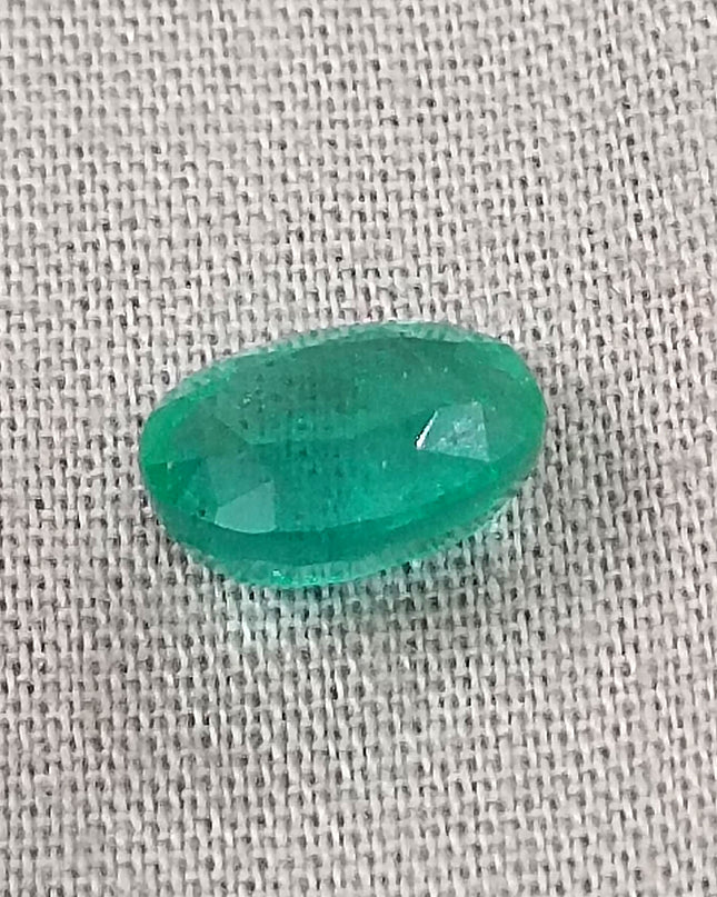 GSI Certified 2.07ct Zambian Emerald, Natural Loose Gemstone