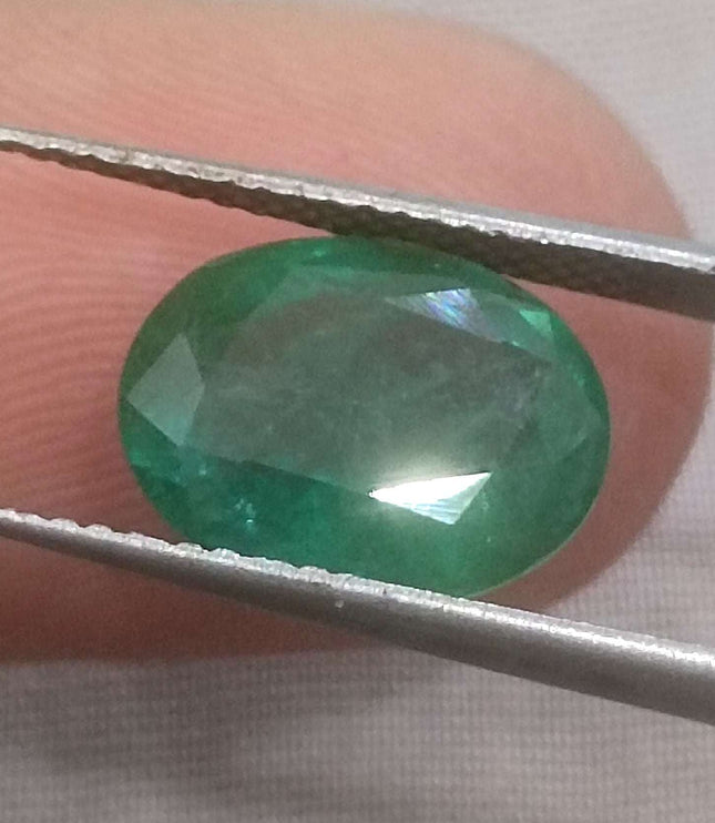 3.82ct Certified Natural Zambian Emerald Stone