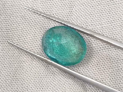 GSI Certified 2.93ct Zambian Emerald, Natural Gemstone