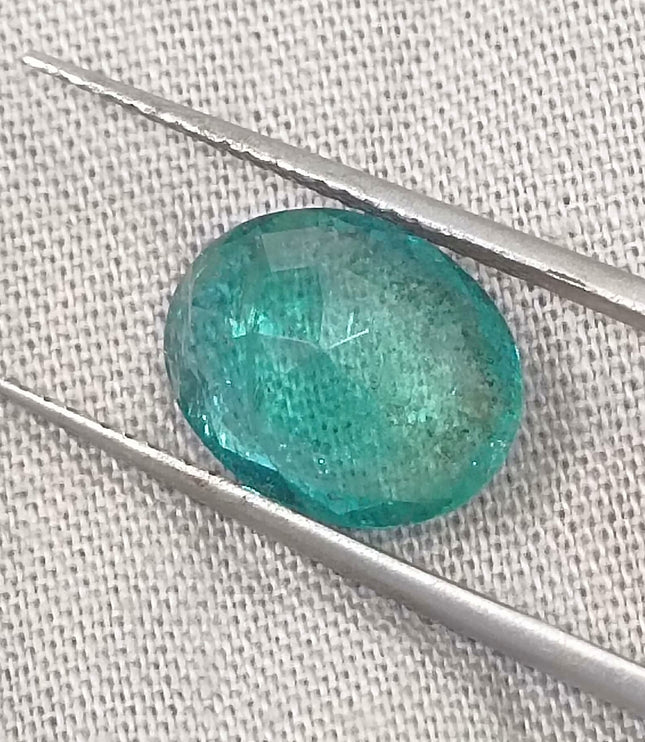 GSI Certified 2.93ct Zambian Emerald, Natural Gemstone