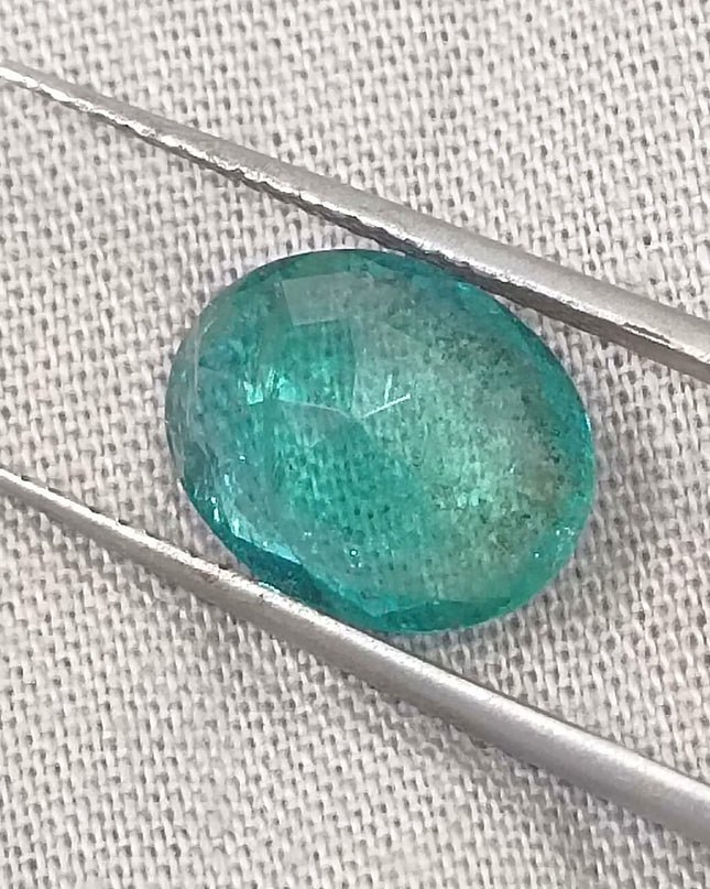 GSI Certified 2.93ct Zambian Emerald, Natural Gemstone