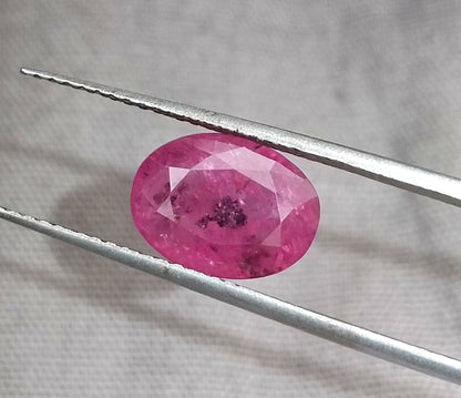 GSI Certified 3.98ct Sri Lanka Ruby, Natural Heated Gemstone