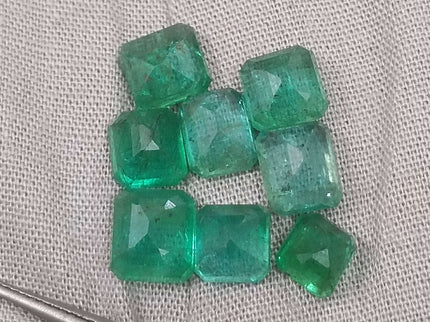 11.37ct Natural Zambian Emerald Parcel.