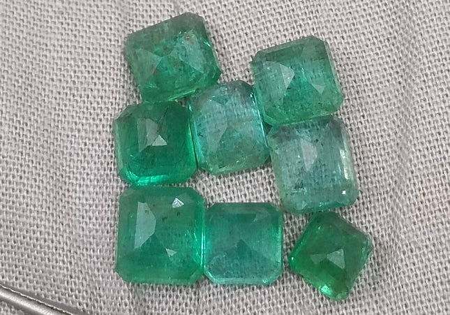 11.37ct Natural Zambian Emerald Parcel Loose Gemstone