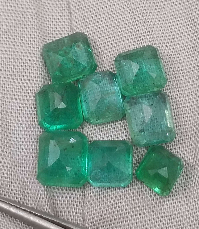 11.37ct Natural Zambian Emerald Parcel.