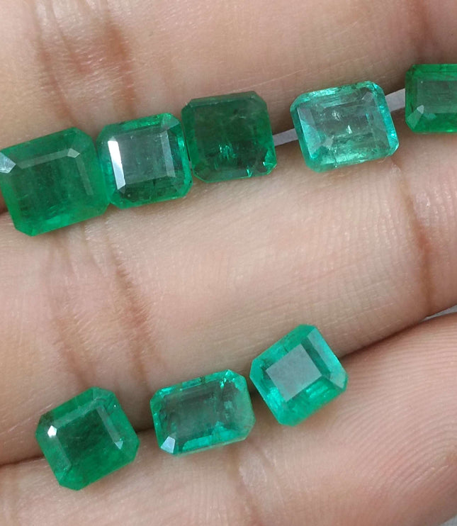 11.37ct Natural Zambian Emerald Parcel.