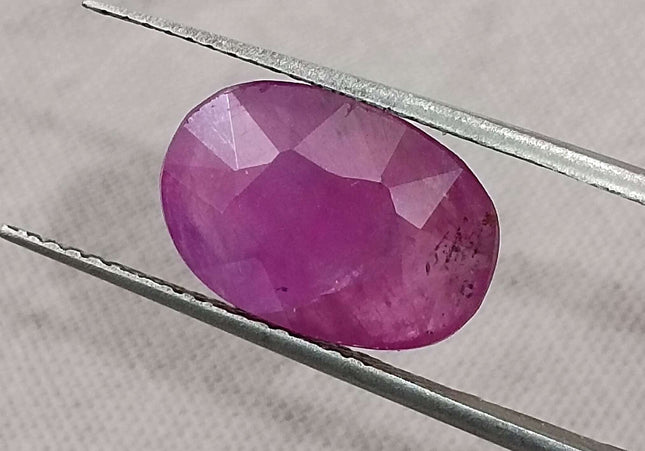 4.73ct Untreated African Ruby Natural Loose Gemstone.