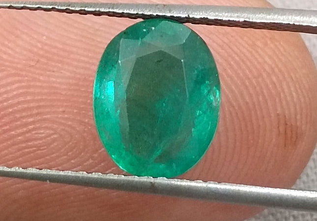 GSI Certified 2.07ct Zambian Emerald, Natural Loose Gemstone