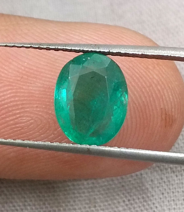 Zambian Emerald 2.07ct Certified Natural Loose Gemstone