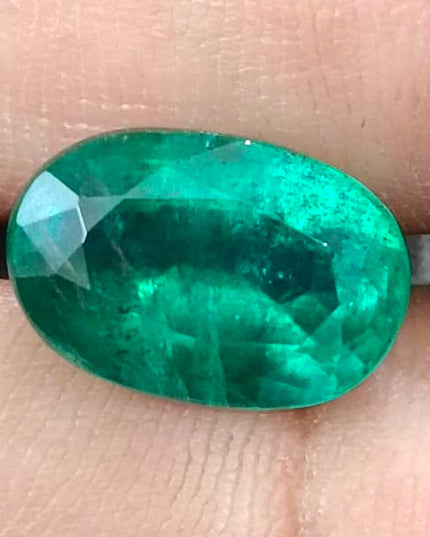 Big 5.67ct Zambian Natural Emerald