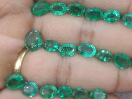24.31ct Zambian Natural Emerald Parcel.