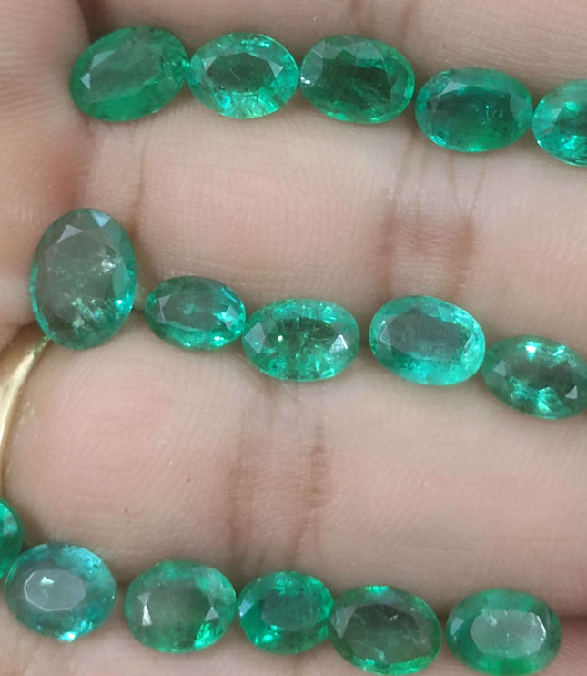 24.31ct Zambian Natural Emerald Parcel.