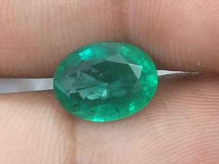 2.52ct Certified Natural Zambian Emerald Stone