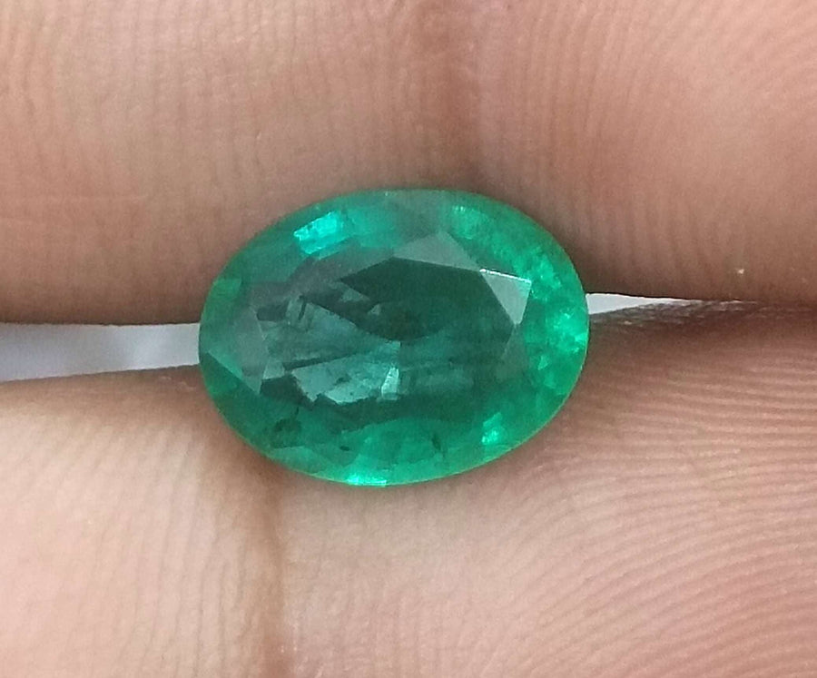 2.52ct Certified Natural Zambian Emerald Stone