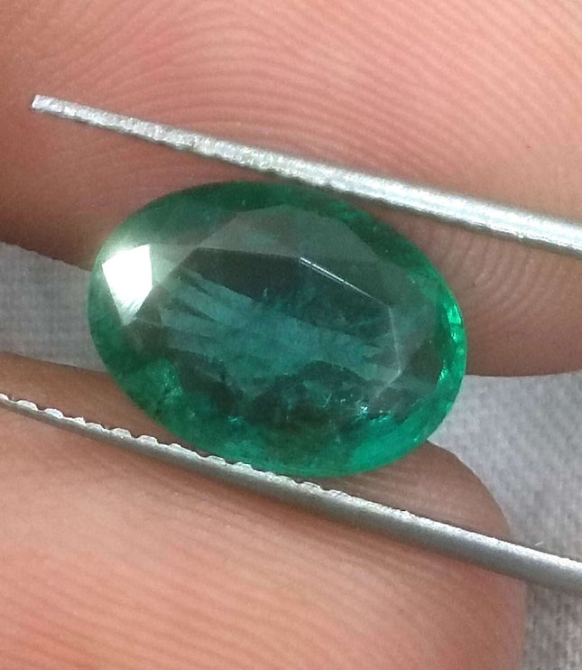 2.41ct Certified Natural Zambian Emerald.