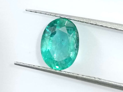 Certified 1.44ct Natural Zambian Emerald