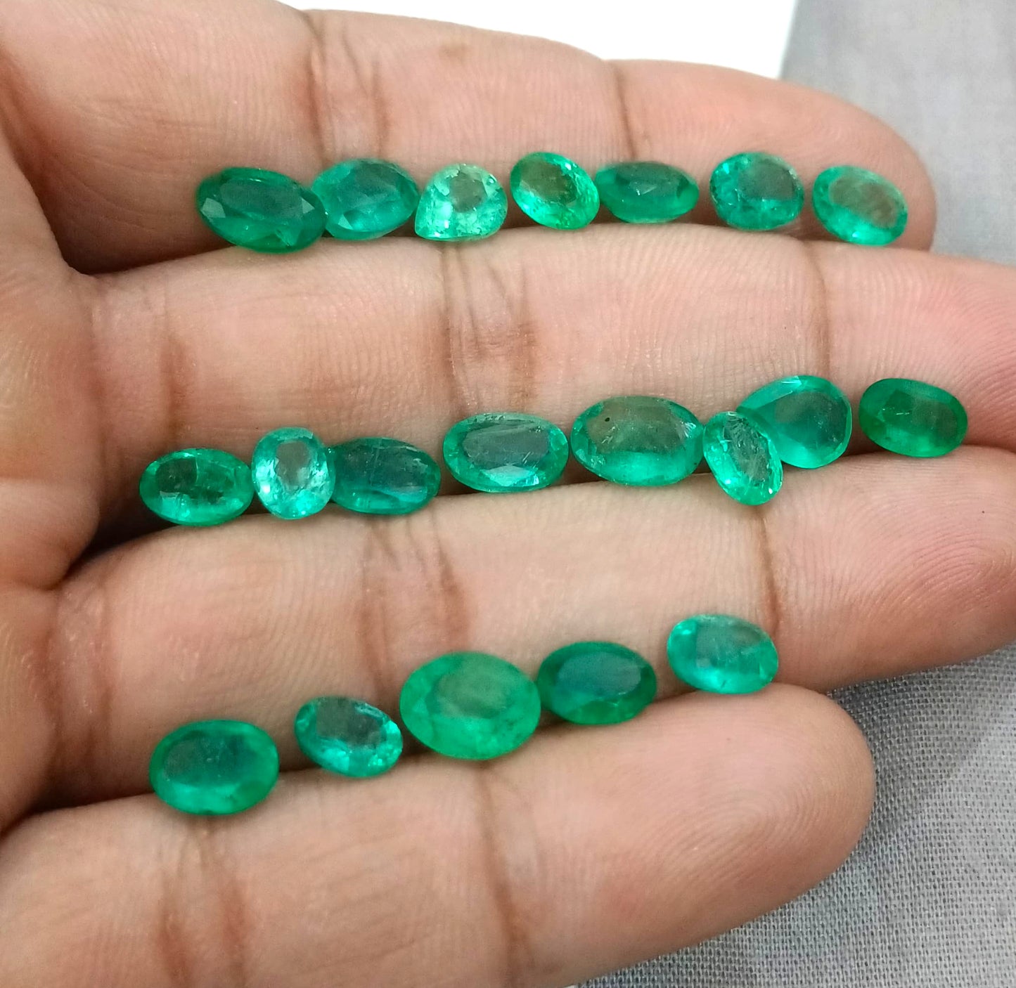 21.66ct Emerald Parcel, 100% Natural Emeralds