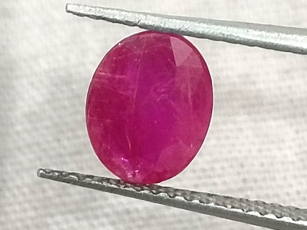 GSI Certified 1.33ct Mozambique Ruby, Natural Untreated Gemstone