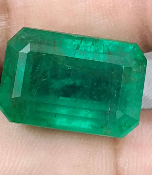 Swat Emerald 29.19ct Natural Deep Velvet Green Gemstone