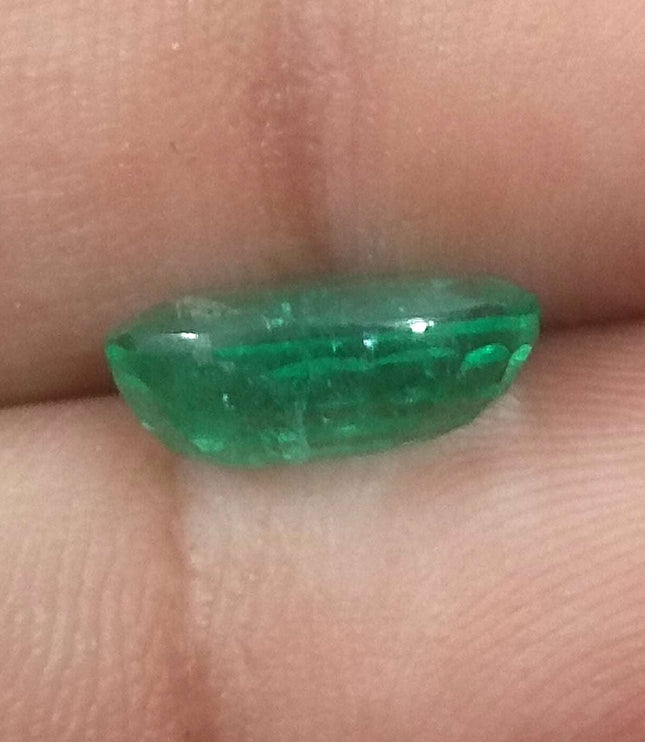 2.86ct Certified Zambian Natural Emerald Stone