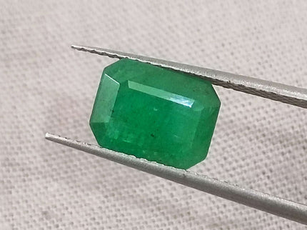 Natural Emerald Pair 3.63ct/2pcs Zambian Origin Loose Gemstones