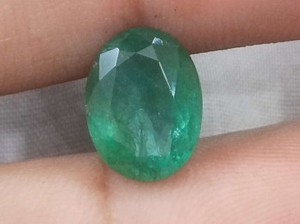 3.82ct Certified Natural Zambian Emerald Stone