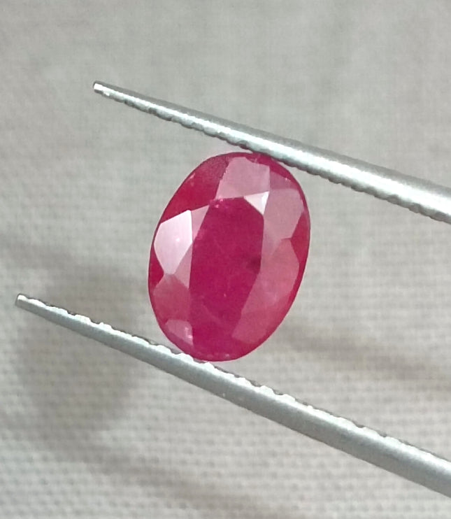 Mozambique Ruby 1.02ct Blood Red Natural untreated Gemstone