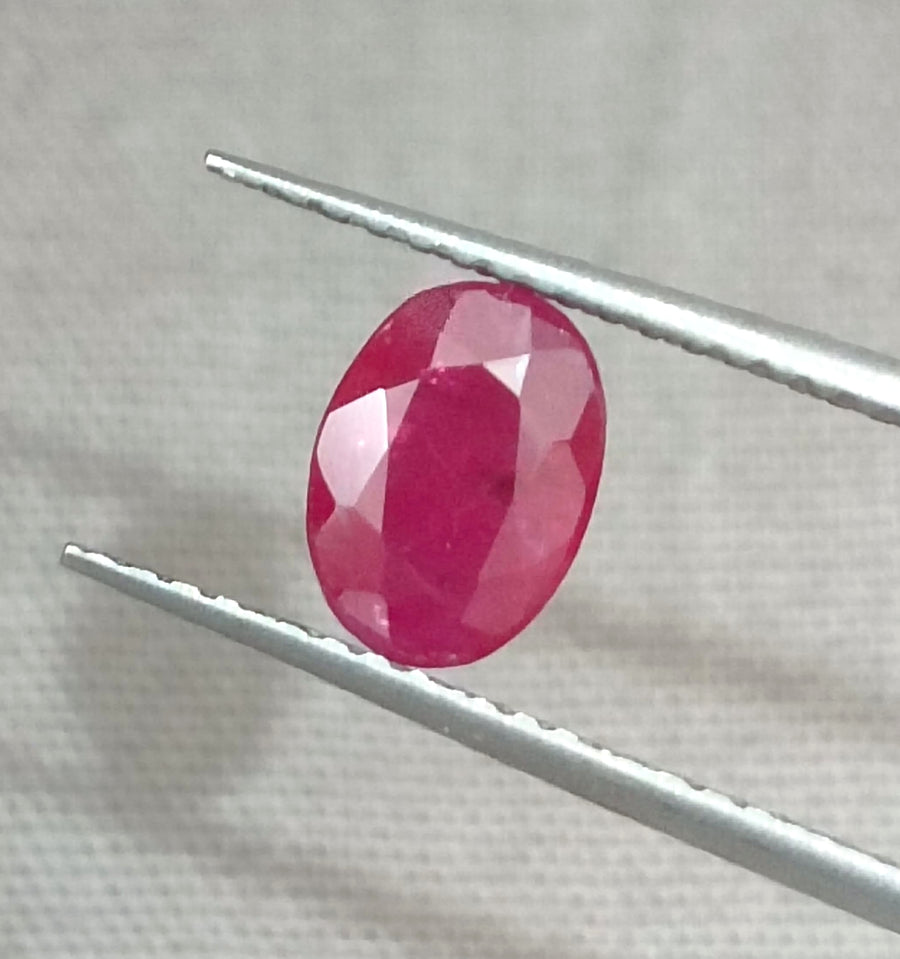 Mozambique Ruby 1.02ct Blood Red Natural untreated Gemstone