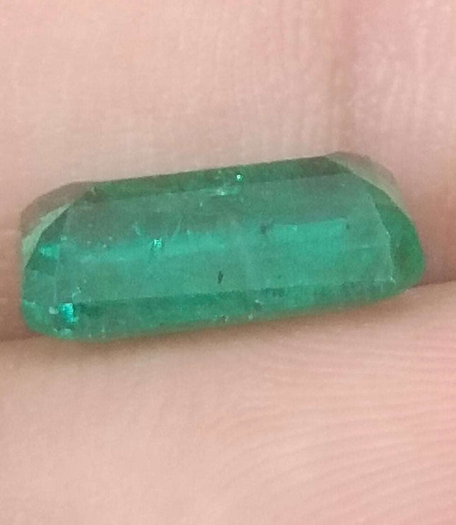 2.99ct Colombian Emerald, Certified Natural Minor Oiled Loose Gemstone