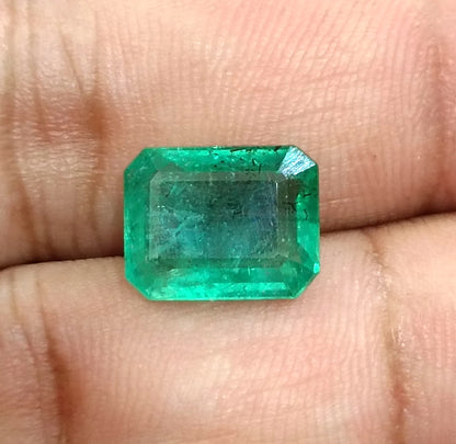 4.85ct GSI Certified Quality  Emerald, 100% Natural Gemstone