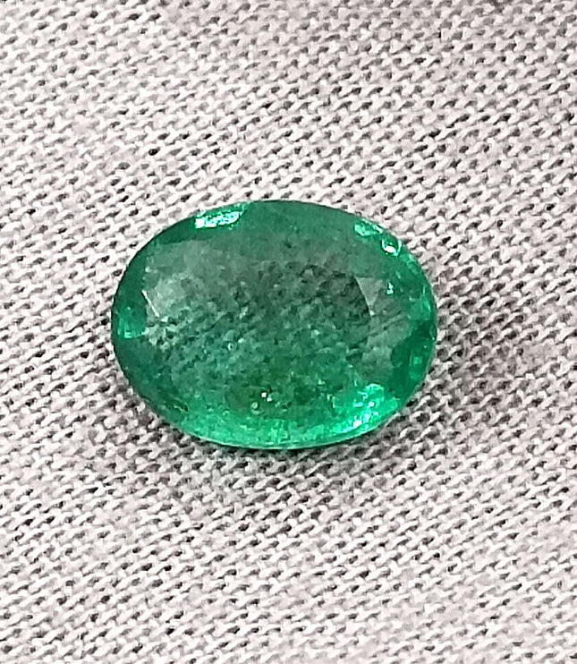 1.61ct Natural Zambian emerald stone