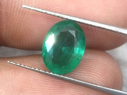 2.52ct Certified Natural Zambian Emerald Stone