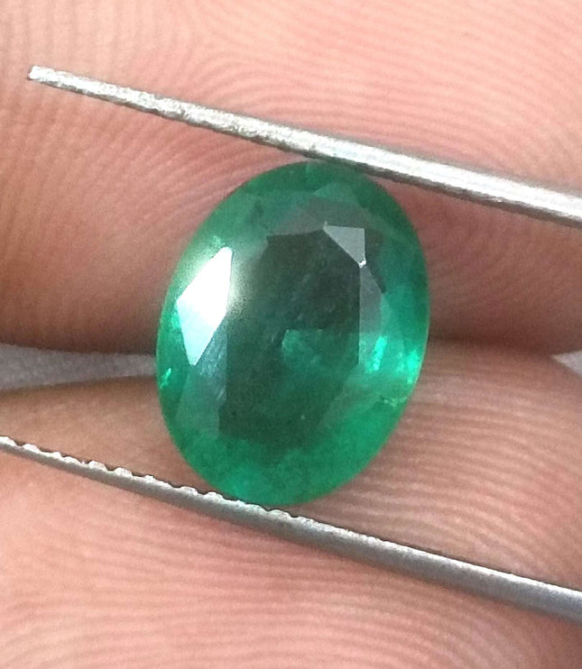 2.52ct Certified Natural Zambian Emerald Stone