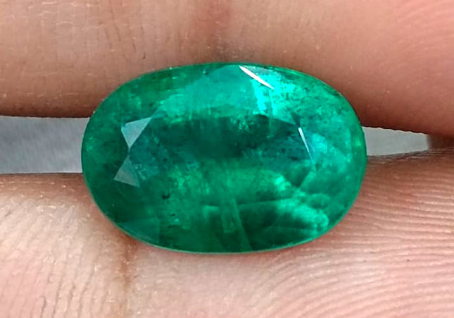 Big 5.67ct Zambian Natural Emerald