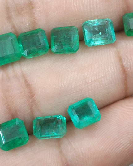 11.37ct Natural Zambian Emerald Parcel Loose Gemstone