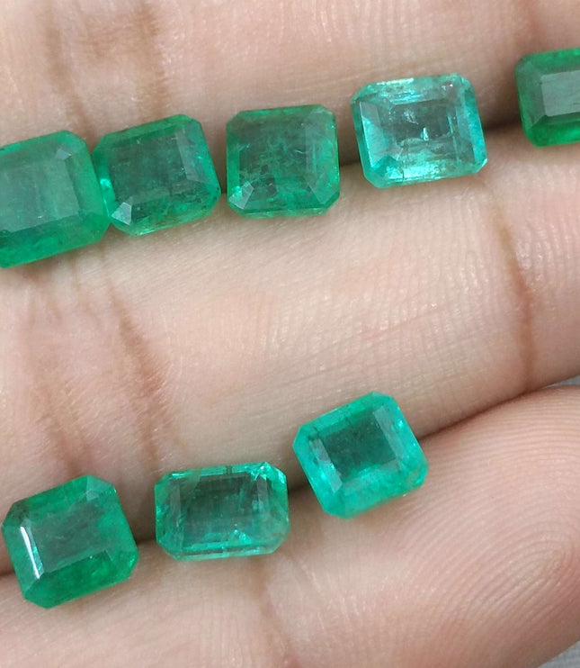 11.37ct Natural Zambian Emerald Parcel.