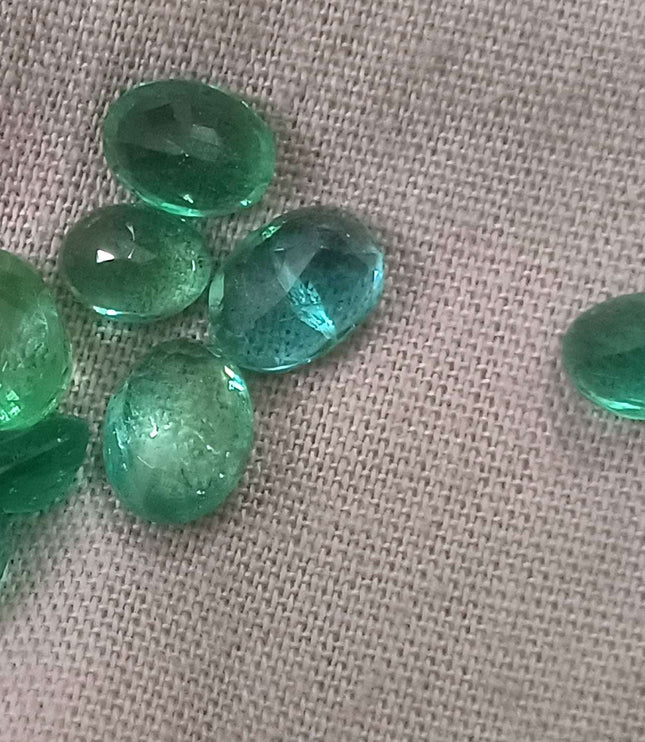 8.40ct Zambian Natural Emerald Parcel