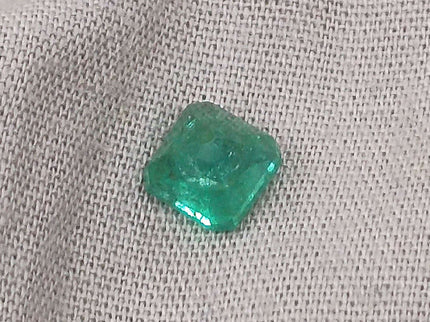 1.46ct Certified Zambian Natural Emerald Stone