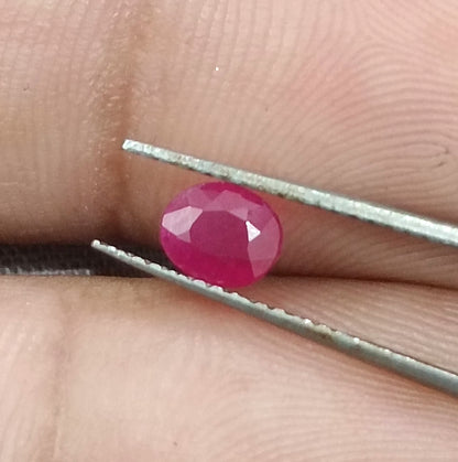 0.65ct Mozambique Ruby, 100% Natural Untreated Gemstone