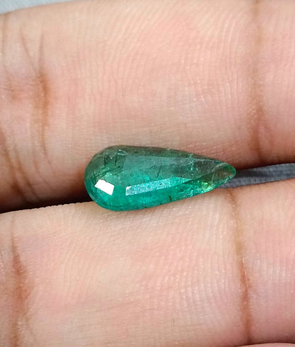 3.07ct Zambian Emerald, 100% Natural Earth Mined Gemstone.