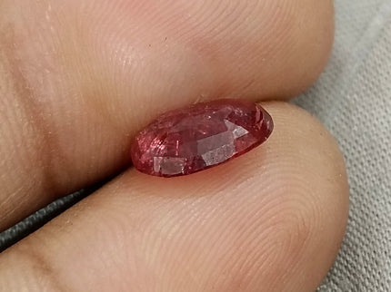 2.59ct Unheated Natural Ruby Mozambique SGL Certified Wine Red Oval Loose Gemstone
