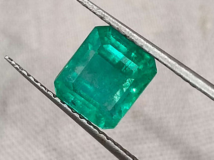 Certified 1.92ct Zambian Natural Emerald