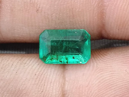 Panjshir Emerald 2.44ct Spring Green  Natural Earth Mined Gemstone