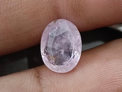 5.17ct Unheated Pink Sapphire Natural Sri Lanka Oval Cut Gemstone