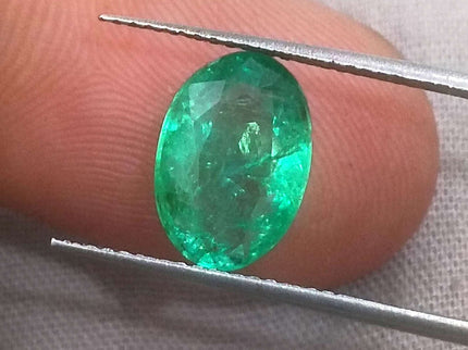 2.57ct Certified Natural Zambian Emerald