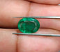 2.94ct Medium Deep Glass Green Swat Emerald, 100% Natural Earth Mined Gemstone