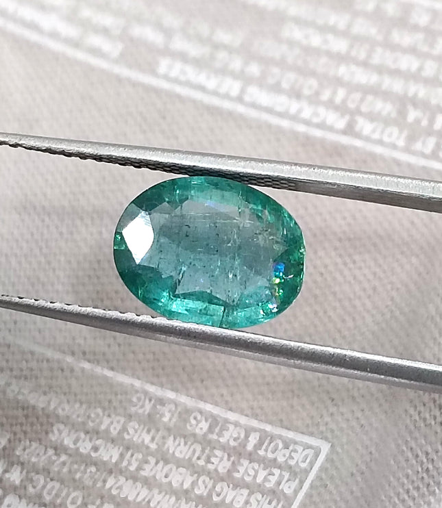 2.01ct Zambian Emerald, Natural Gemstone
