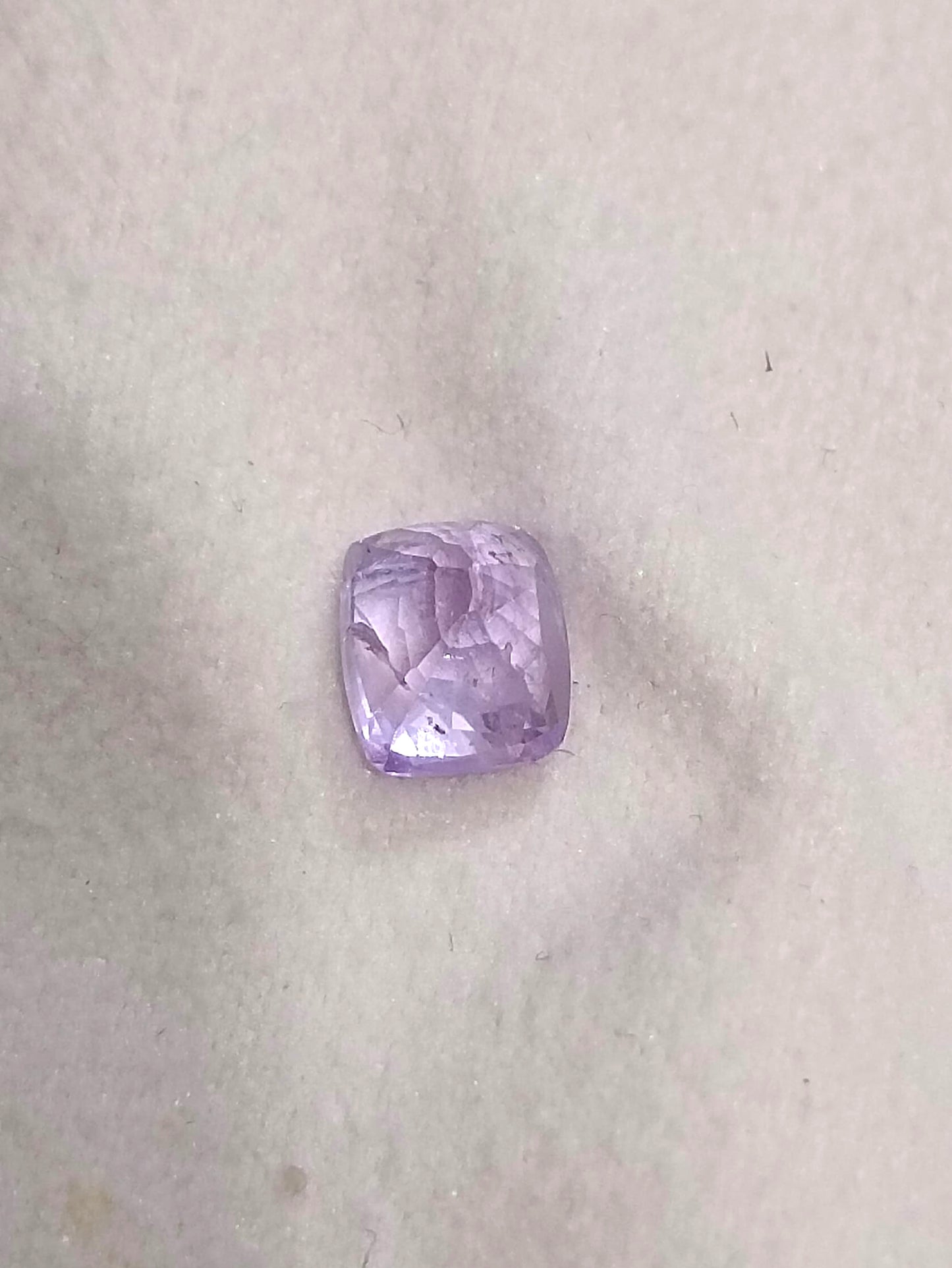 2.06ct Lavender Color Ceylon Sapphire , 100% Natural Untreated Gemstone