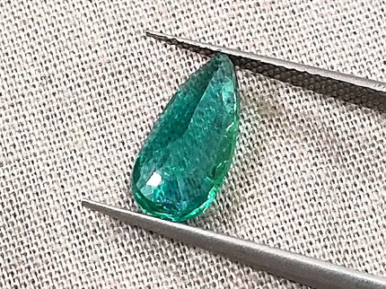 Certified 1.50ct Zambian Natural Emerald Stone