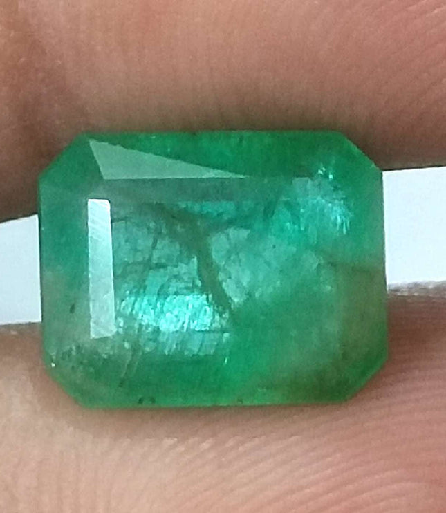 4.50ct Certified Swat Natural Emerald Stone